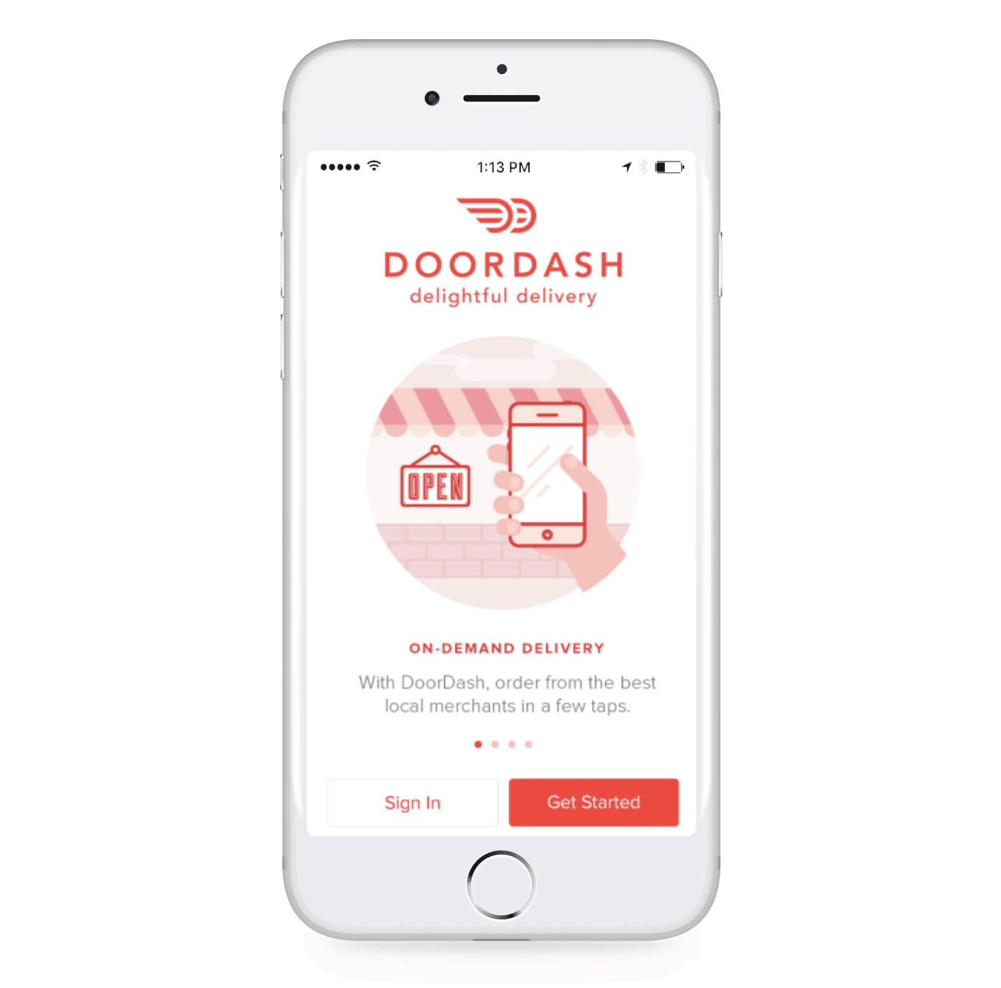 Onboarding experience from Doordash | Tiil It Clicks